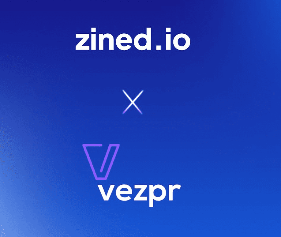 Zined and Vezpr partnership announcement for digital agreements in modern recruitment workflows